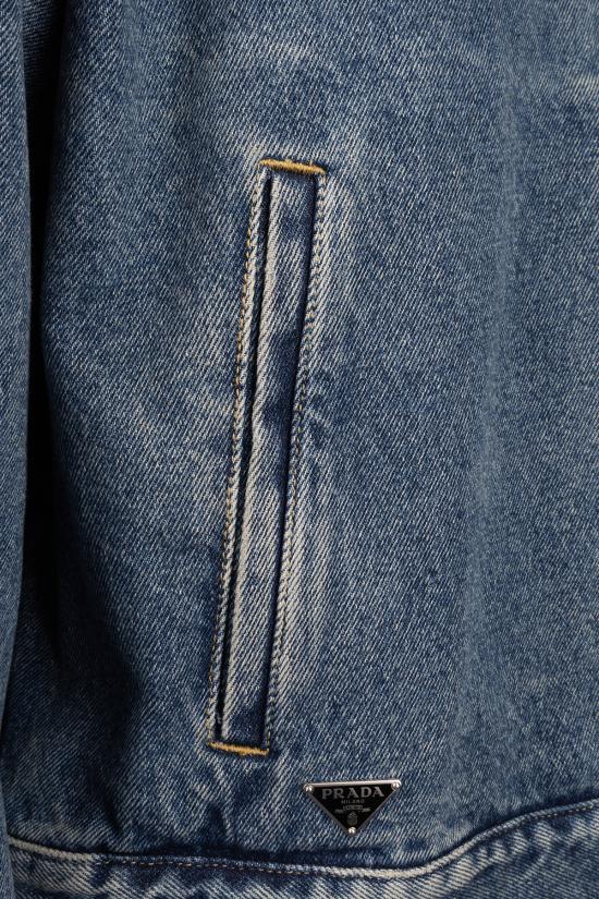 26SS 프라다 데님 자켓 GEB29419M7 F0008 Blu - PRADA