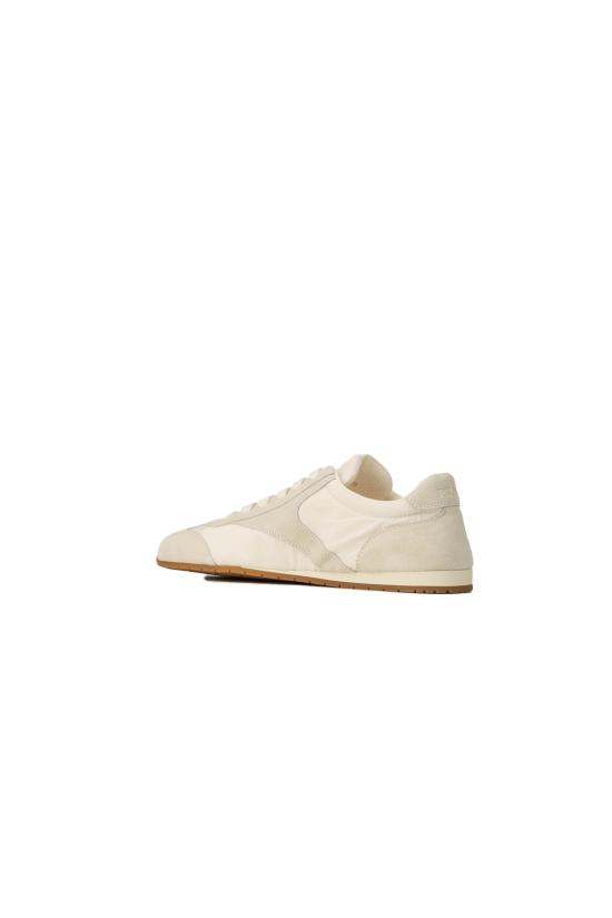 26SS 프라다 스웨이드 스니커즈 1E152OFD020D7C F0009 Bianco - PRADA
