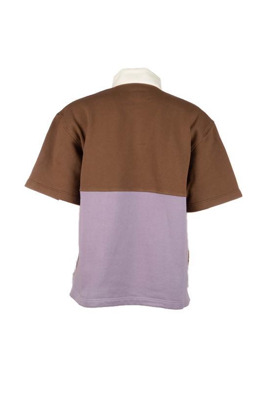 26SS 프라다 폴로 티셔츠 135736186J F05AY TABACCO LILLA GIALLO - PRADA