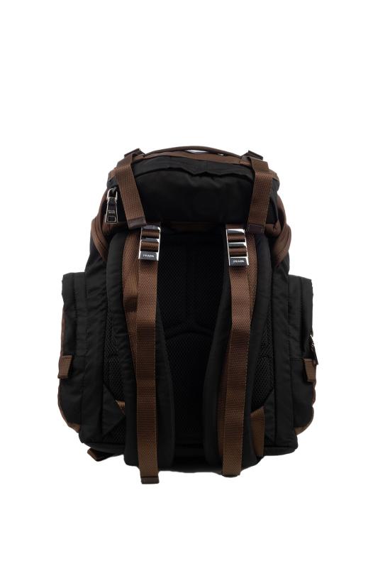 26SS 프라다 리나일론 테크니컬 백팩 2VZ121VDOM2DMG F03MQ NERO BRUCIATO - PRADA