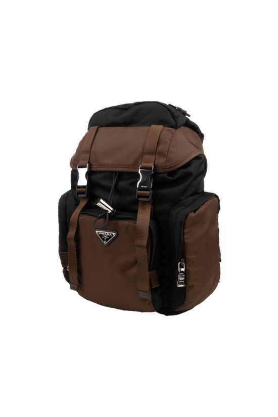 26SS 프라다 리나일론 테크니컬 백팩 2VZ121VDOM2DMG F03MQ NERO BRUCIATO - PRADA