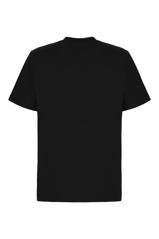 26SS 몽클레어 리본 로고 코튼 티셔츠 8C0001789B8Y 999 Nero - MONCLER