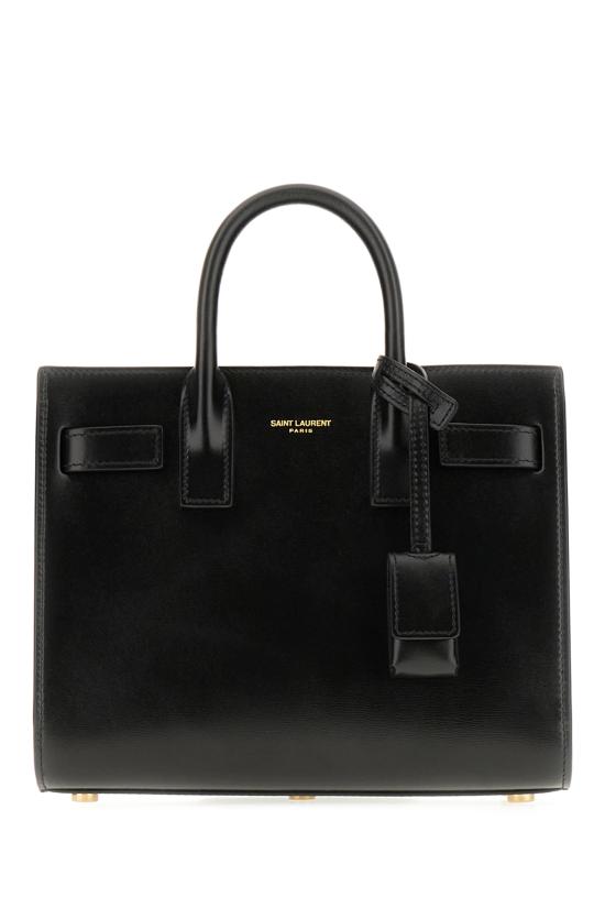 26FW 생로랑 스무스 레더 클래식 삭 드 주르 나노 39203502G9W 1000 Nero