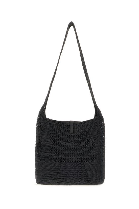 26SS 생로랑 LE 5 A 7 마크라메 미디엄백 778827GAAEN 1000 Nero - SAINT LAURENT