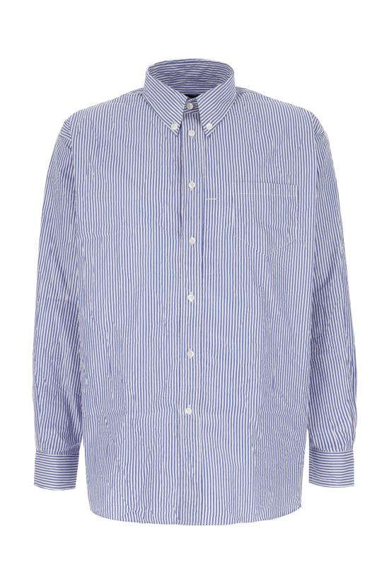 26SS 윌리 차바리아 긴팔 셔츠 WCSHT0057 084 SAIL BLUE STRIPE