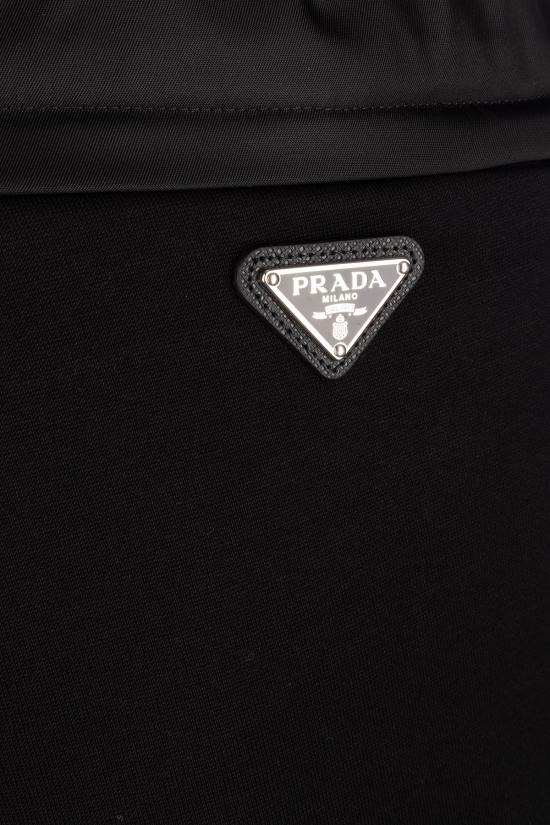 26SS 프라다 스트레이트 팬츠 UJP29011JE F0806 Nero - PRADA