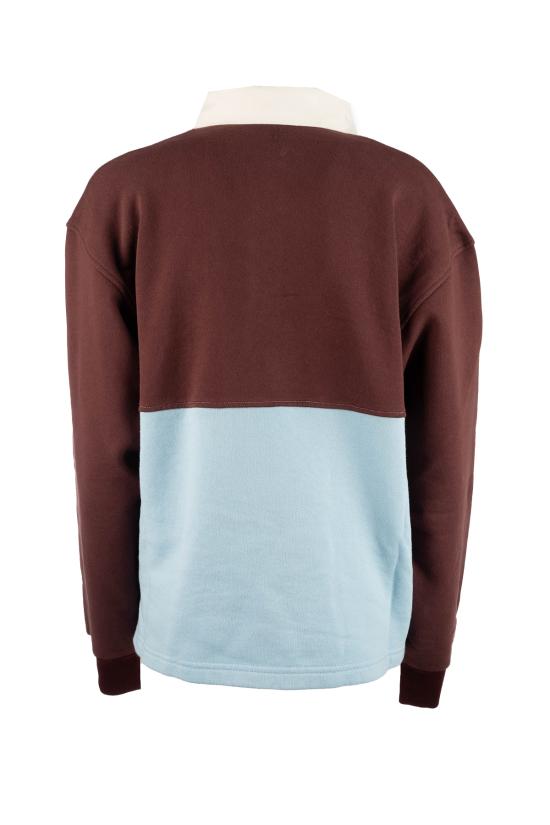 26SS 프라다 폴로 티셔츠 134726186J F05AX BORDEAUX CELESTE DESERTO - PRADA