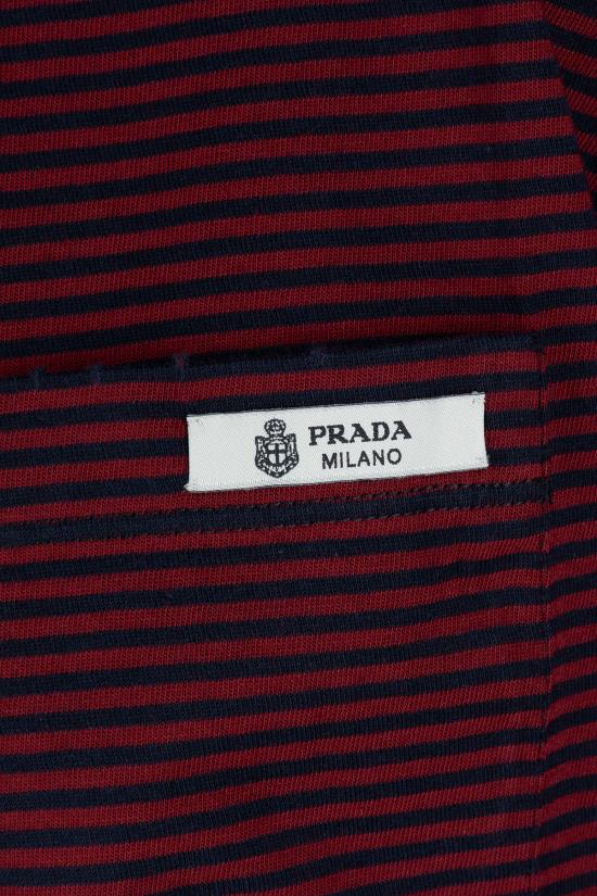 26SS 프라다 반팔 티셔츠 3575B18V9 F0X57 AMARANTO BLU - PRADA