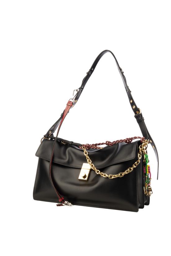 26SS 프라다 소프트 숄더백 1BD378VOO62C6A F0002 NERO - PRADA