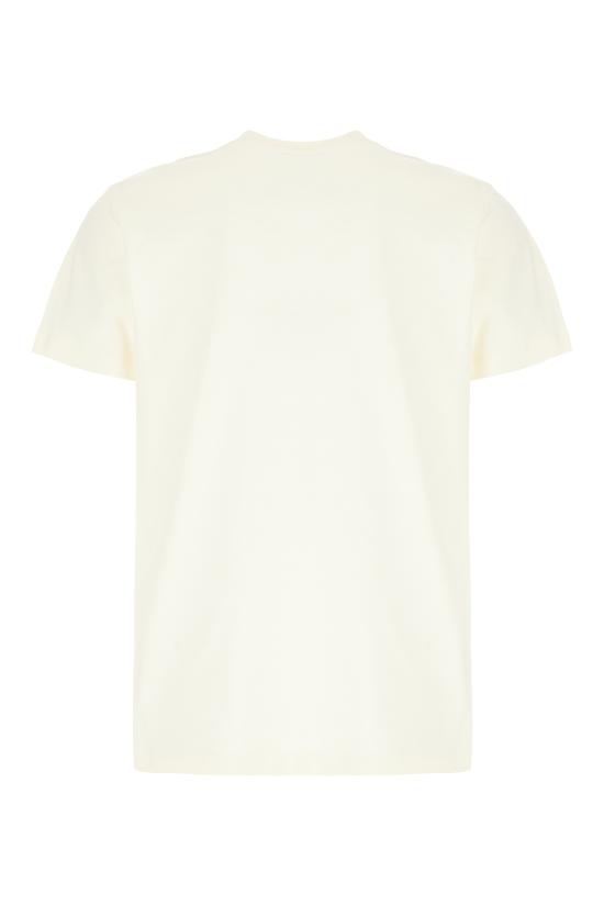 26SS 몽클레어 자수 로고 코튼 티셔츠 8C0002989AUO 034 Bianco - MONCLER