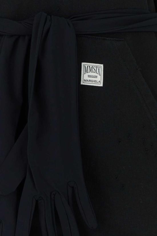  MM6 메종마르지엘라 숏 원피스 Mm6 메종 마르지엘라 코튼 미니 스웨트셔츠 드레스 - MM6 MAISON MARGIELA