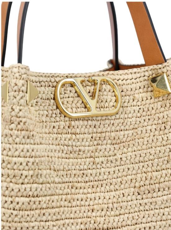 26SS 발렌티노 가라바니 토트백 8W2B0T02QCL QZW Natural camel - VALENTINO GARAVANI