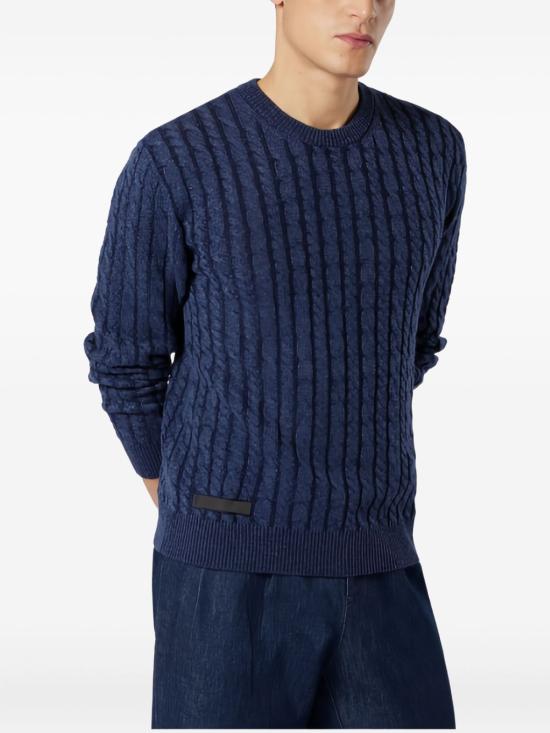 26SS 씨세 스웨터 KR062 XG064B82 Denim blu - SEASE
