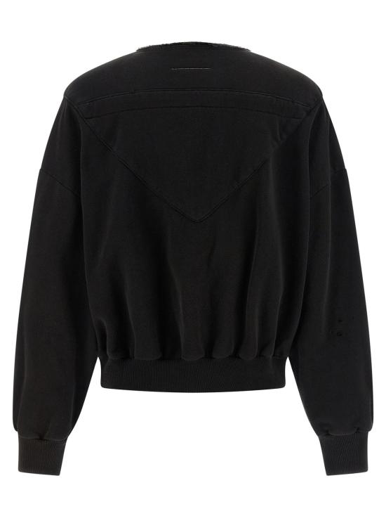  MM6 메종마르지엘라 스웨터 Mm6 메종 마르지엘라 코튼 스웨트셔츠 - MM6 MAISON MARGIELA