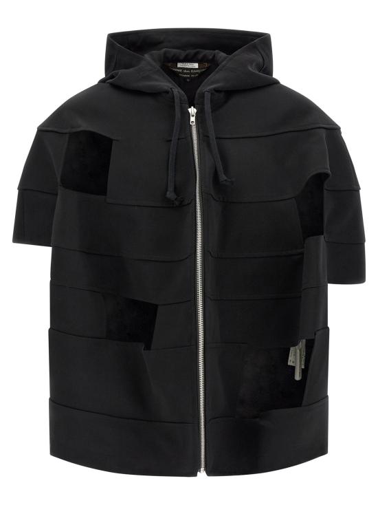  꼼데가르송 자켓 Comme Des Garçons 울 쉘 재킷 블랙