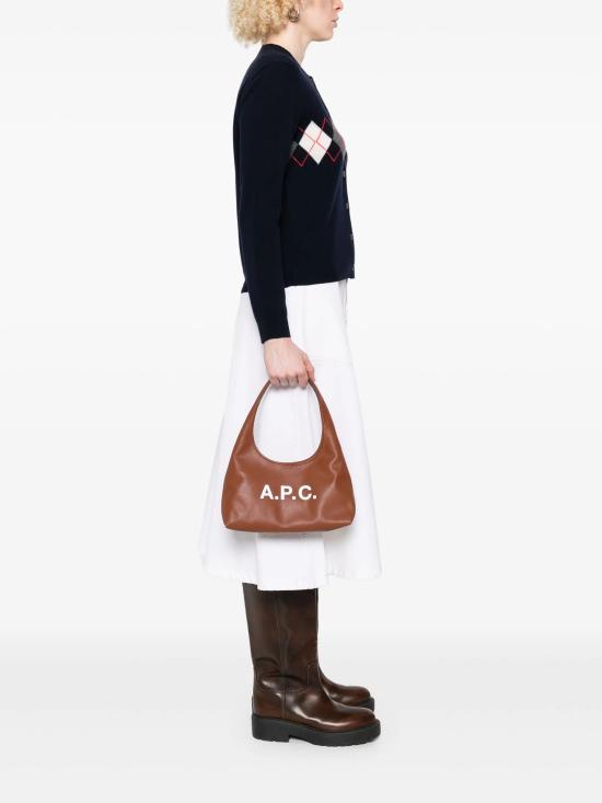 26FW 아페쎄 베이비 니논 숄더백 PUAATF67027 CAD Marrone - A.P.C.