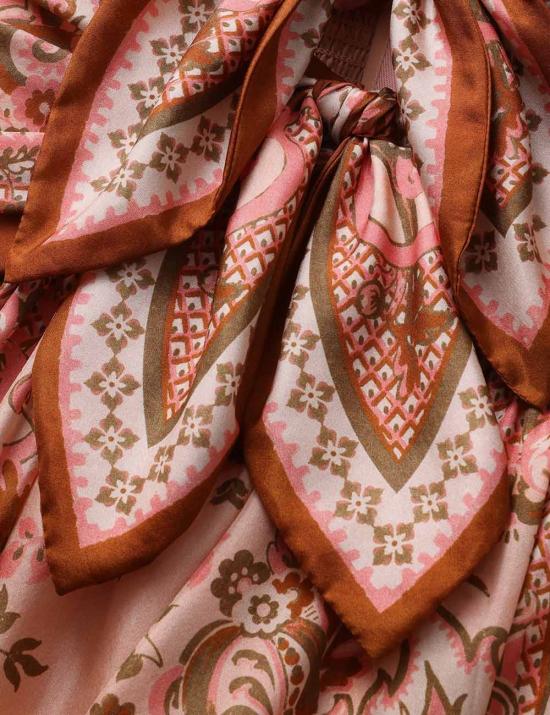 26FW 짐머만 미디 원피스 8062DSS261 PPSFL Rosa - ZIMMERMANN