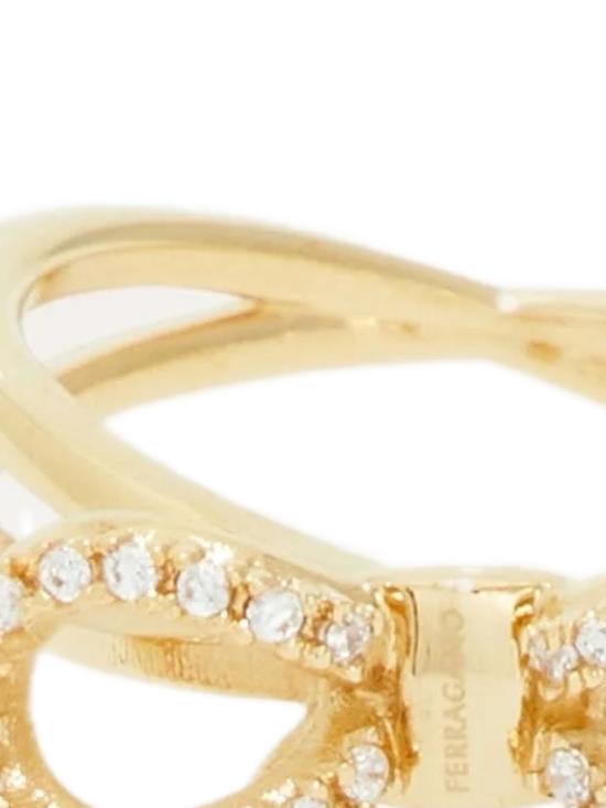 26FW 살바토레 페라가모 반지 795070 760984ORO CRYSTAL - SALVATORE FERRAGAMO