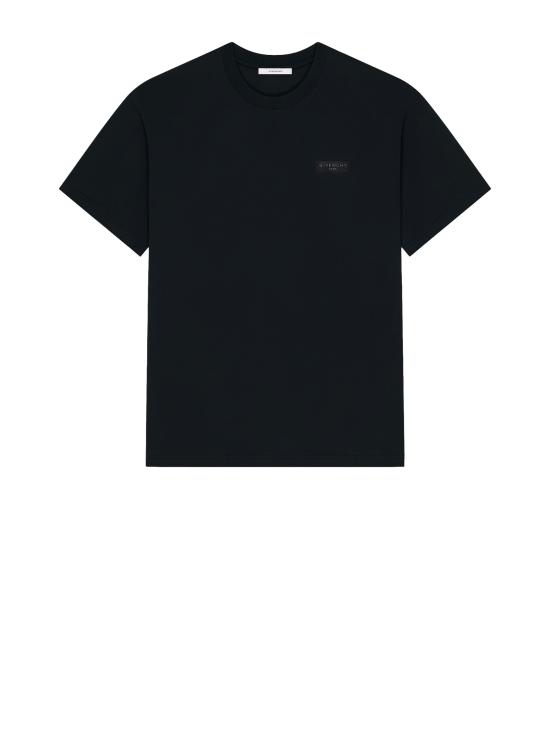 26FW 지방시 반팔 티셔츠 BM71NK3YSJ 001 BLACK