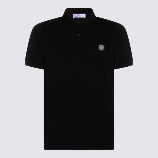26FW 스톤 아일랜드 폴로 티셔츠 L2S152200008 S0017V0029 Black