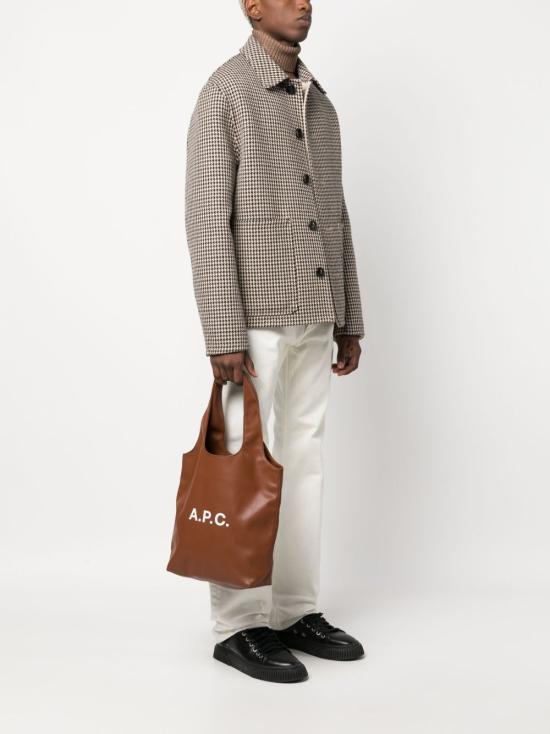 26FW 아페쎄 니논 스몰 토트백 PUAATM61861 CAD Marrone - A.P.C.