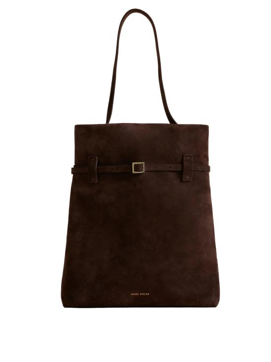 26FW 마누아뜰리에 숄더백 2024344TOTE DU JOURDEEP BROWN
