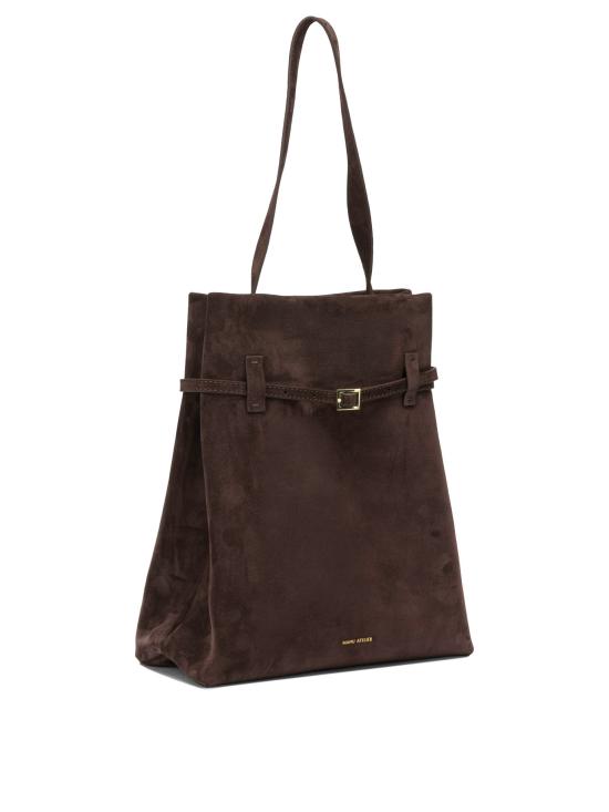 26FW 마누아뜰리에 숄더백 2024344TOTE DU JOURDEEP BROWN - MANU ATELIER