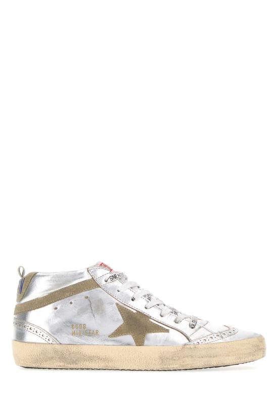 26FW 골든구스 미드 스타 스니커즈 GWF00122F002794 70216 Silver