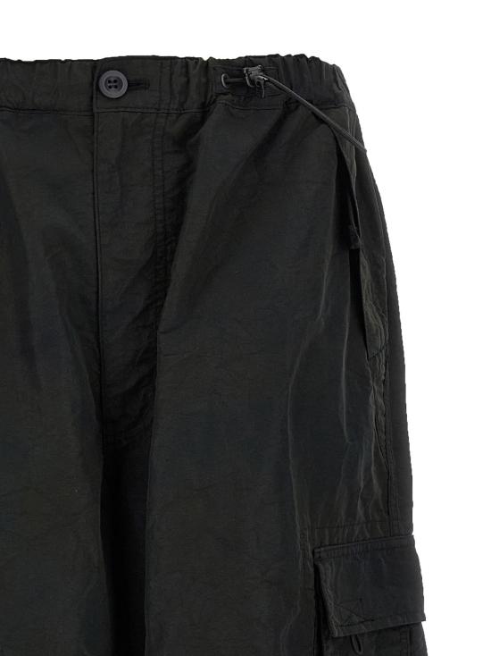  꼼데가르송 치노 팬츠 Comme Des Garçons 블랙 나일론 카고 팬츠 - COMME DES GARCONS