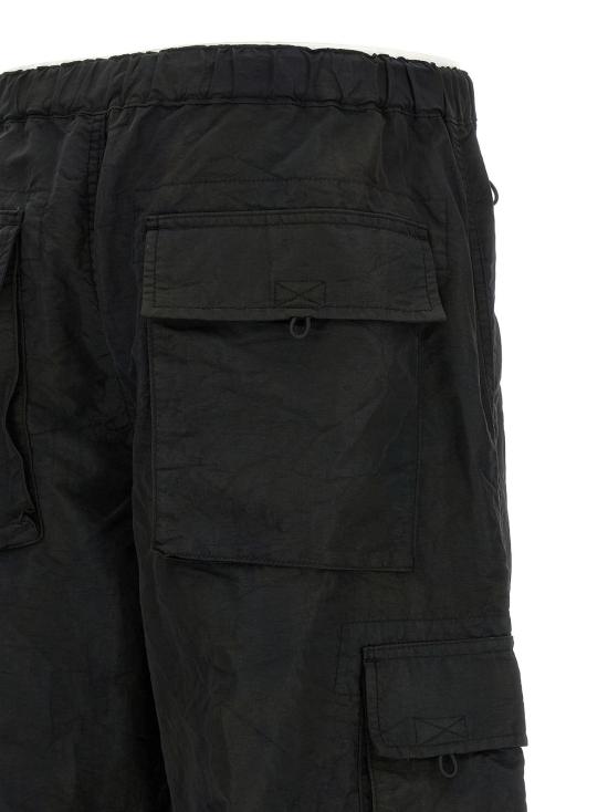  꼼데가르송 치노 팬츠 Comme Des Garçons 블랙 나일론 카고 팬츠 - COMME DES GARCONS