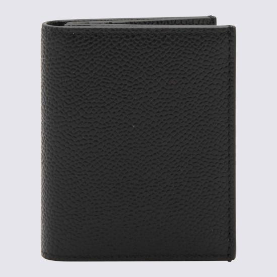 26FW 톰브라운 페블 그레인 더블 카드 홀더 MAW021L 00198001 Black