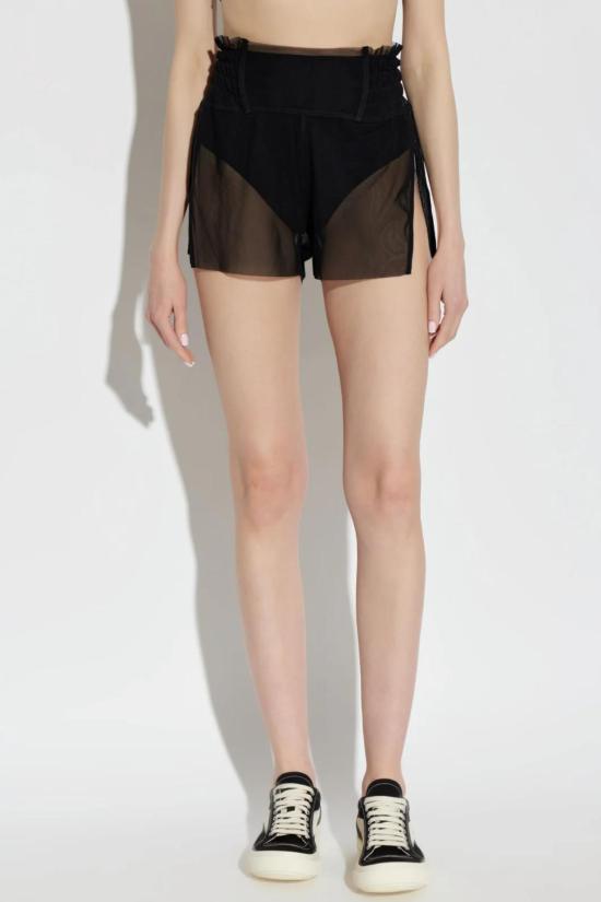 26SS 릭 오웬스 숏팬츠 RO01F6380TUS 09 BLACK - RICK OWENS