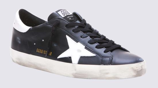 26FW 골든구스 슈퍼스타 스니커즈 GMF00101 F00032180203 BLACK WHITE - GOLDEN GOOSE