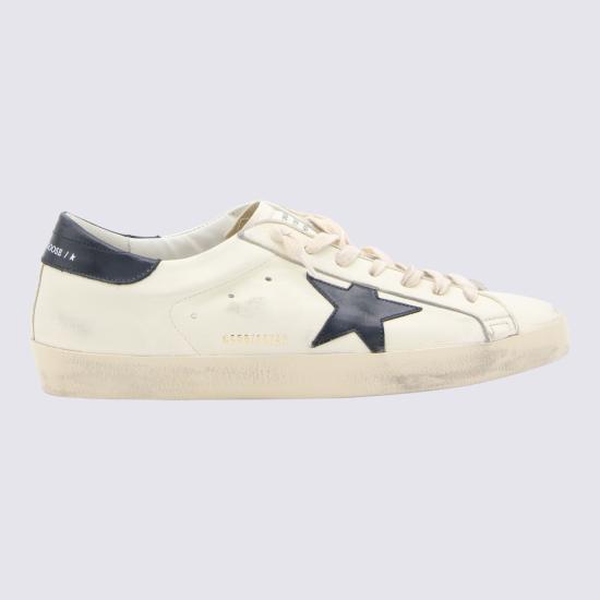26FW 골든구스 슈퍼스타 스니커즈 GMF00101 F00416415430 BEIGE NIGHT BLUE