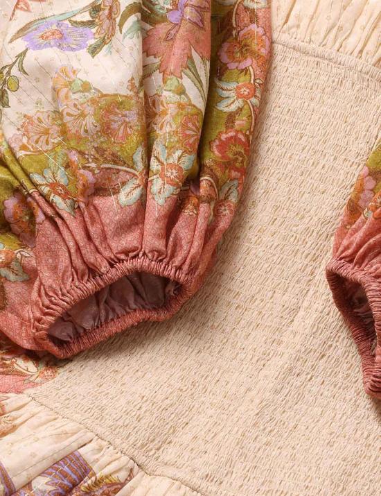 26FW 짐머만 미디 원피스 5515DSS262 CTSF Rosa - ZIMMERMANN