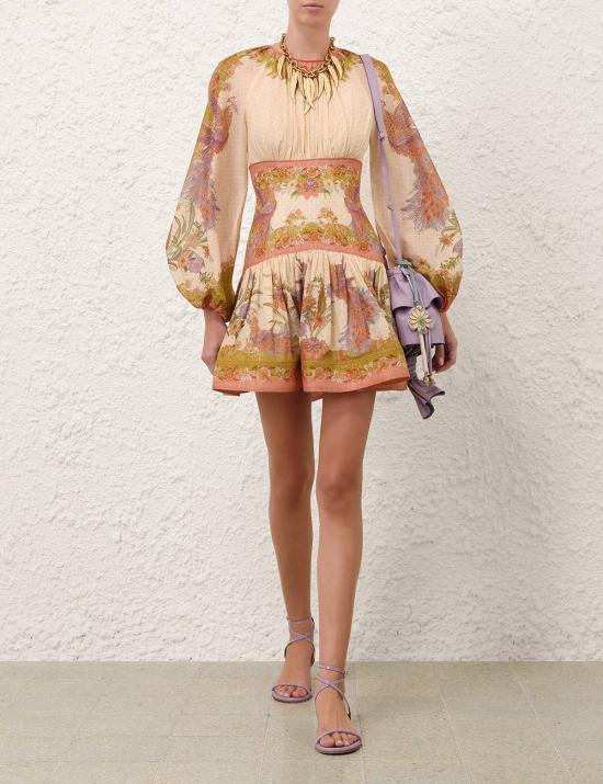26FW 짐머만 미디 원피스 5515DSS262 CTSF Rosa - ZIMMERMANN