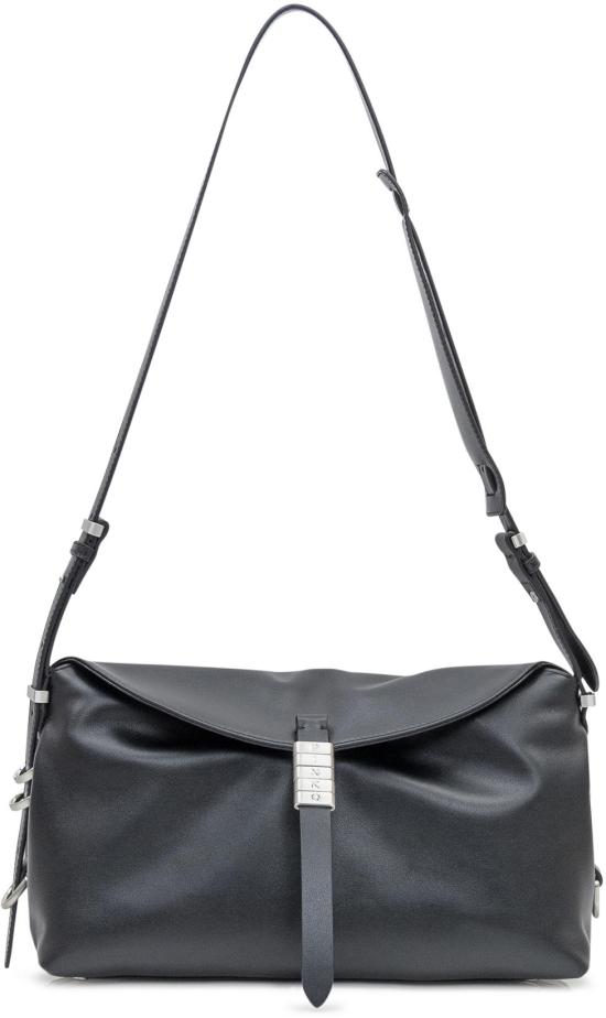 25FW 핑코 숄더백 105049A1ZXZ99E BLACK