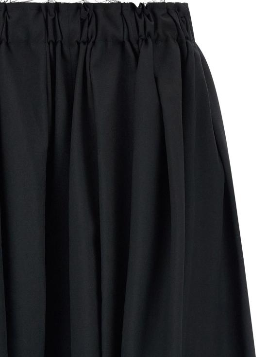  꼼데가르송 숏팬츠 Comme Des Garçons 블랙 울 버뮤다 쇼츠 - COMME DES GARCONS
