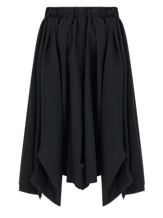  꼼데가르송 숏팬츠 Comme Des Garçons 블랙 울 버뮤다 쇼츠 - COMME DES GARCONS
