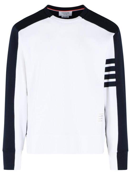 26FW 톰브라운 긴팔 티셔츠 MJT580A 00535104 White