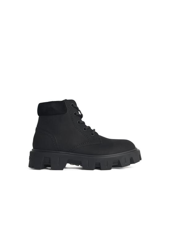 26FW 몽클레어 피크 시티 레이스업 앵클 부츠 09A 4F000 70 M6882999 Black