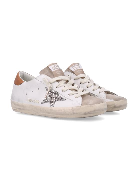 26FW 골든구스 SUPER STAR 슈퍼 스타 클래식 스니커즈 GWF00101F008719 12524 WHITE BEIGE CINEDER BROWN - GOLDEN GOOSE