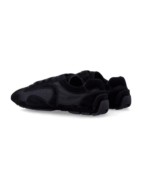26SS 프라다 몬테카를로 리에디션 2005 스웨이드 스니커즈 4E1165FG001D7R F0002 Nero - PRADA
