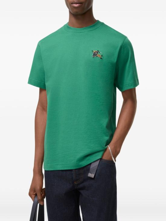  버버리 반팔 티셔츠 8127951 A3849 Jade green - BURBERRY