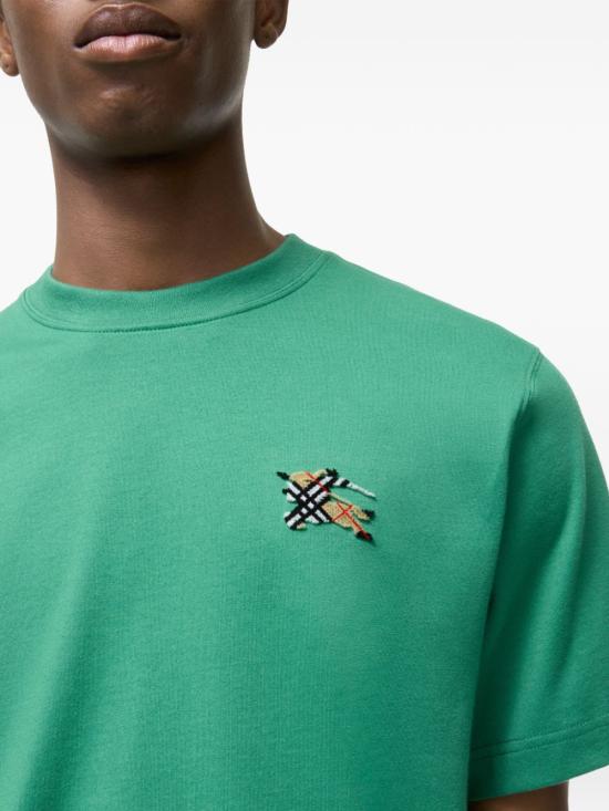 버버리 반팔 티셔츠 8127951 A3849 Jade green - BURBERRY