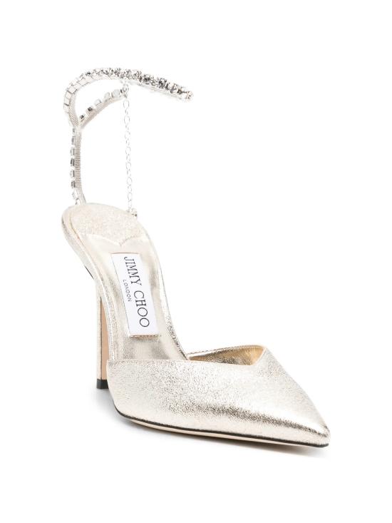 26FW 지미추 힐/펌프스 SAEDA100DQM PLATINUMCRYSTAL Platino - JIMMY CHOO