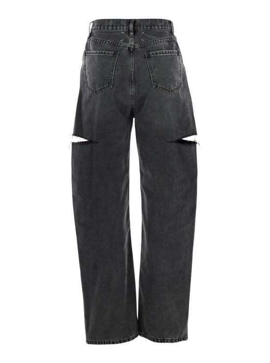 26FW 마르지엘라 컷아웃 진 S51LA0051S30743965 Black - MAISON MARGIELA
