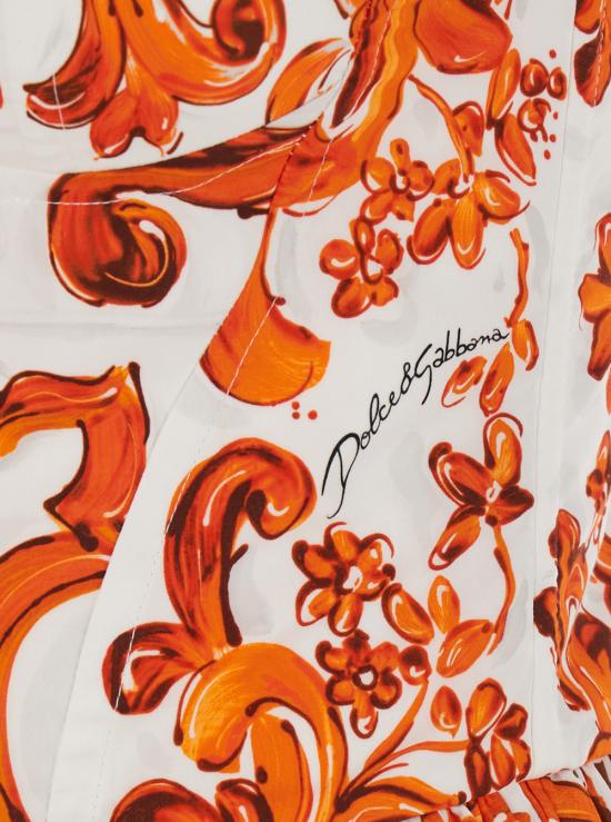 26FW 돌체앤가바나 롱 원피스 F6TTHTGDDRLS9000 Orange - DOLCE & GABBANA