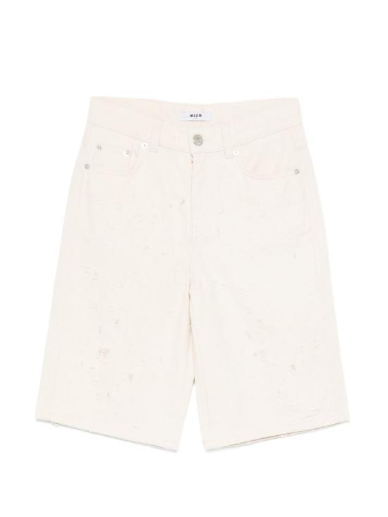 26SS [키즈] 엠에스지엠 쇼츠/버뮤다 S6MSJBBE148 013 Bianco