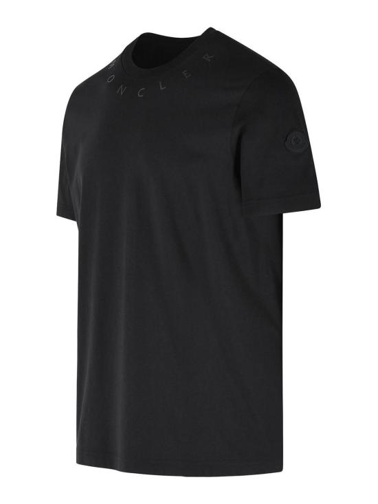  몽클레어 반팔 티셔츠 0918C0001789AYW999 Black - MONCLER